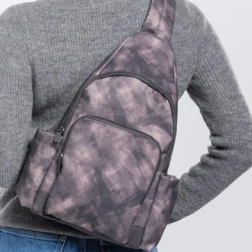 Adjustable Sling Backpack - Dusky Smoke - Picture 3 of 3
